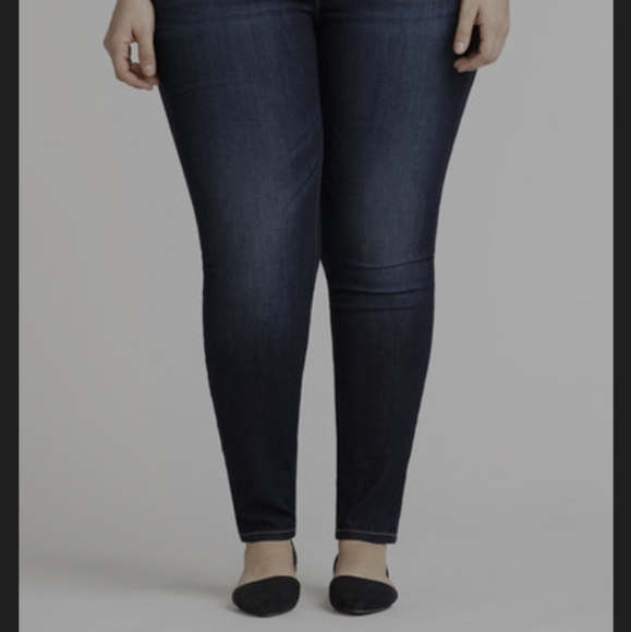 Warehouse one mid rise skinny plus 22 regular - Picture 3 of 3